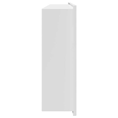 Douche Niche Wit 75 x 30 x 9.5 cm Roestvrij staal