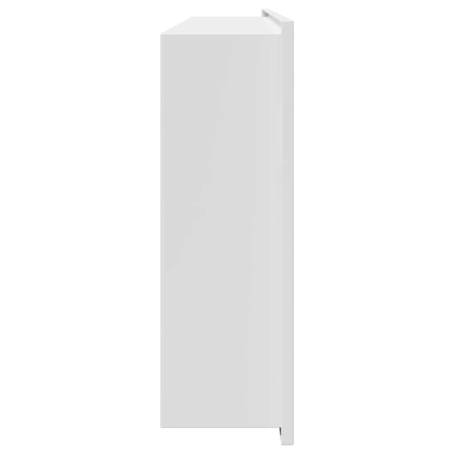 Douche Niche Wit 75 x 30 x 9.5 cm Roestvrij staal