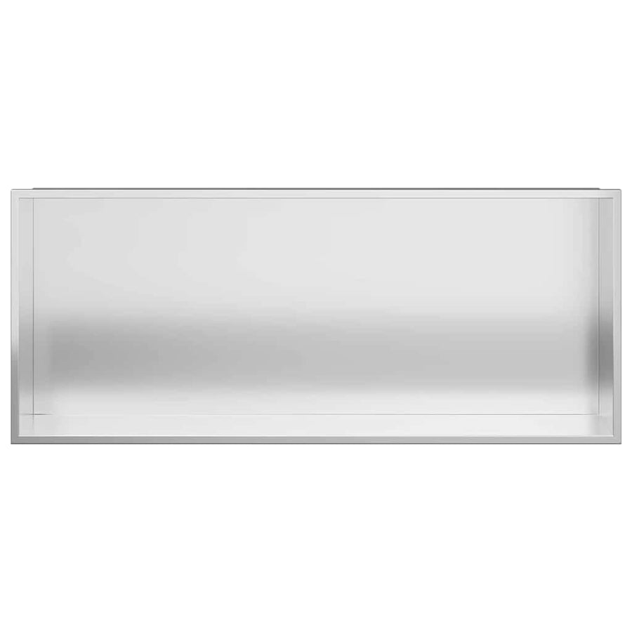 Douche Niche Zilver 75 x 30 x 9.5 cm Roestvrij staal