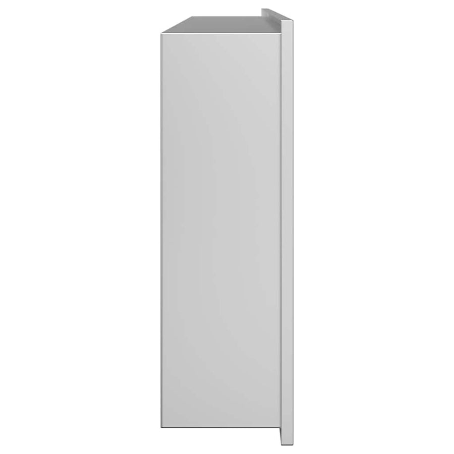 Douche Niche Zilver 75 x 30 x 9.5 cm Roestvrij staal