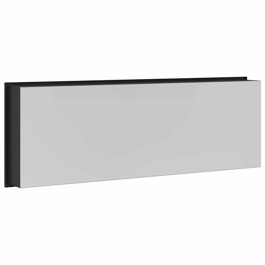 Douche Niche Zwart 90 x 30 x 9.5 cm Roestvrij staal