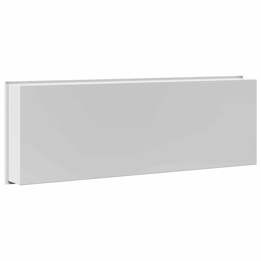 Douche Niche Wit 90 x 30 x 9.5 cm Roestvrij staal