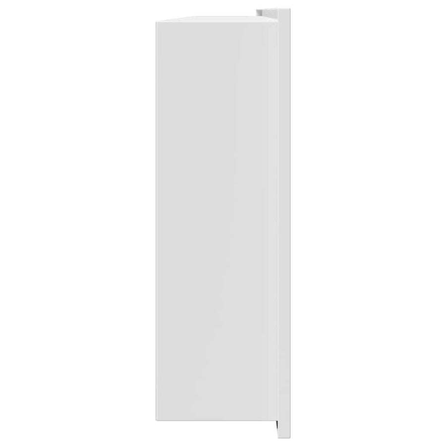 Douche Niche Wit 90 x 30 x 9.5 cm Roestvrij staal