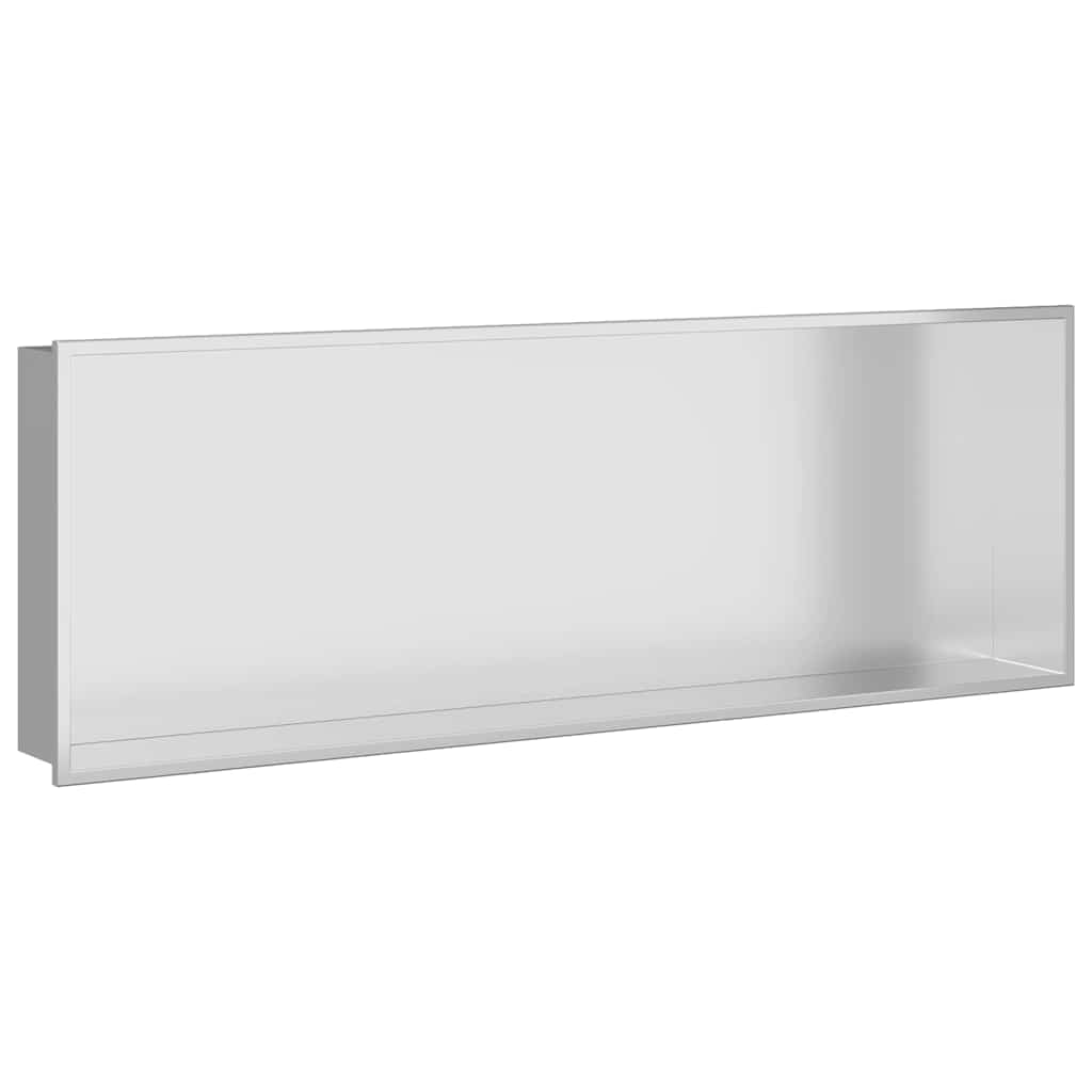 Douche Niche Zilver 90 x 30 x 9.5 cm Roestvrij staal