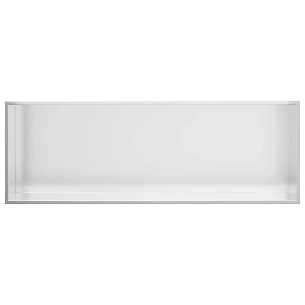 Douche Niche Zilver 90 x 30 x 9.5 cm Roestvrij staal