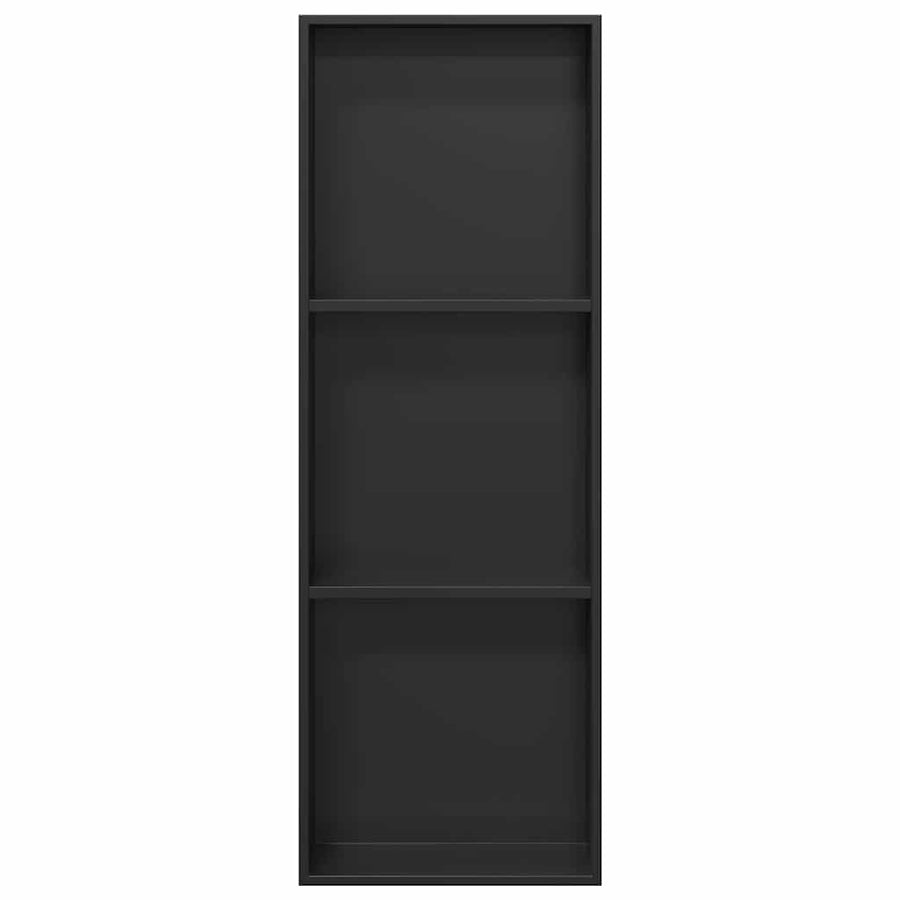 Douche Niche Zwart 90 x 30 x 9.5 cm Roestvrij staal