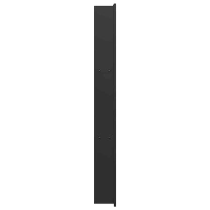 Douche Niche Zwart 90 x 30 x 9.5 cm Roestvrij staal