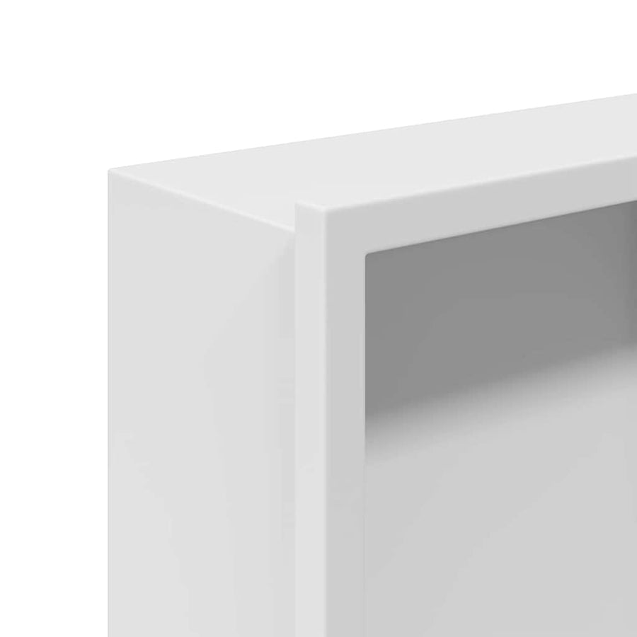 Douche Niche Wit 90 x 30 x 9.5 cm Roestvrij staal