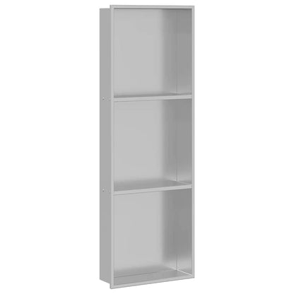 Douche Niche Zilver 90 x 30 x 9.5 cm Roestvrij staal