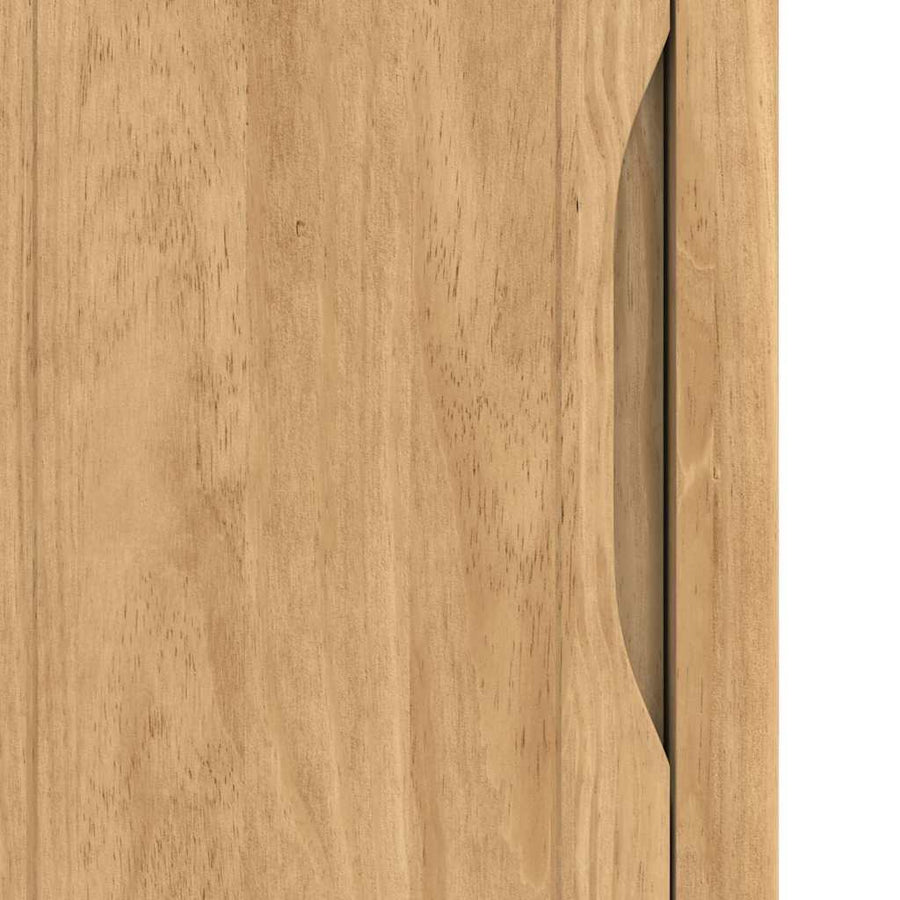 Badkamer wandkast Wasbruin 60 x 40 x 80 cm Massief grenenhout