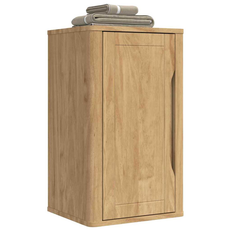 Badkamer wandkast Wasbruin 60 x 40 x 80 cm Massief grenenhout