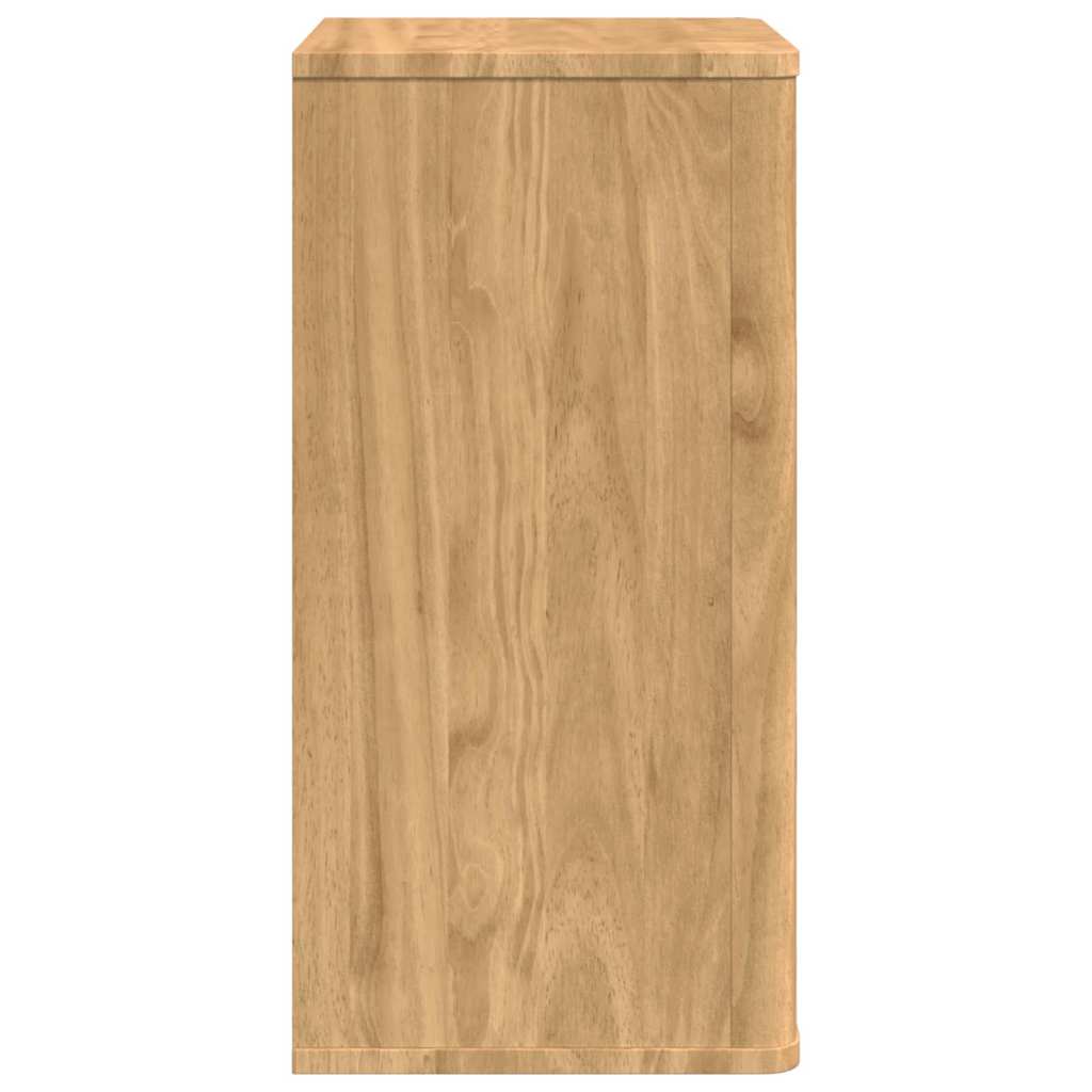 Badkamer wandkast Wasbruin 60 x 40 x 80 cm Massief grenenhout