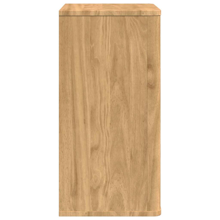 Badkamer wandkast Wasbruin 60 x 40 x 80 cm Massief grenenhout