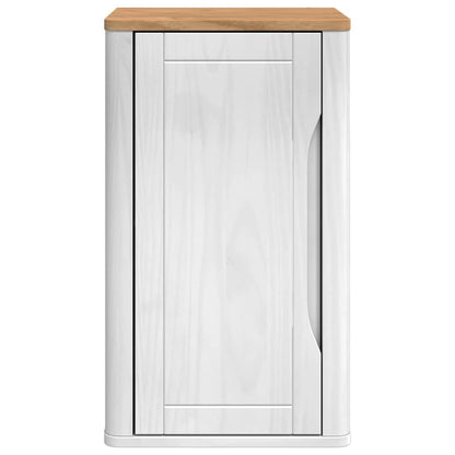 Badkamer wandkast Wit 60 x 40 x 80 cm Massief grenenhout