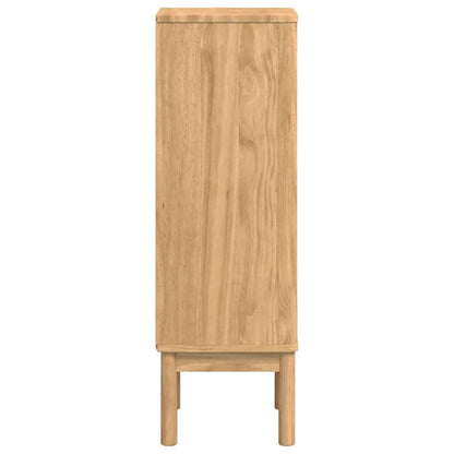 Badkamerkast Wasbruin 35 x 30 x 85 cm Massief grenenhout