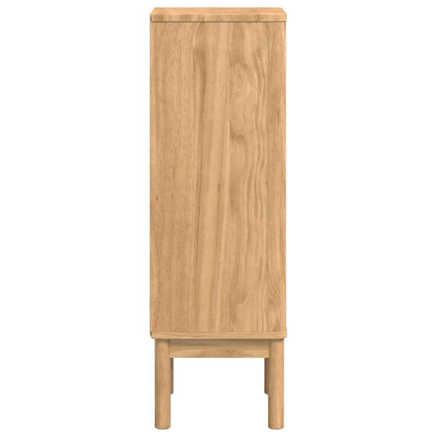 Badkamerkast Wasbruin 35 x 30 x 85 cm Massief grenenhout