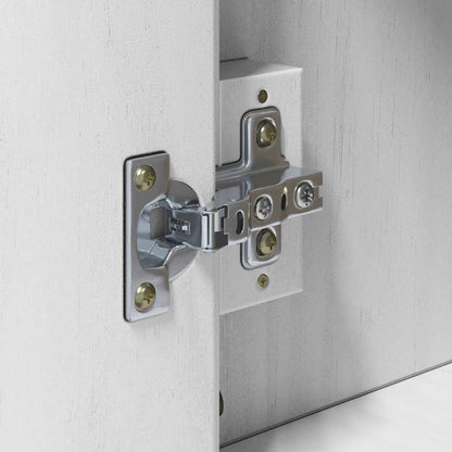 Badkamerkast met lade Wit 35 x 30 x 85 cm Massief grenenhout