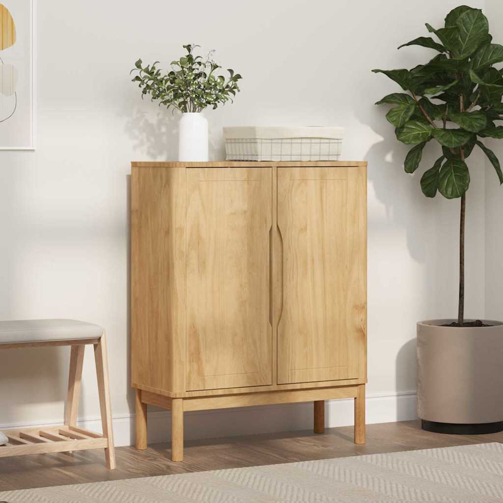 Dressoir Wasbruin 70 x 30 x 70,5 cm Massief Vurenhout