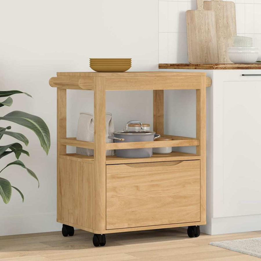 Keuken Trolley FLORO Wasbruin 72,5 x 45 x 80 cm