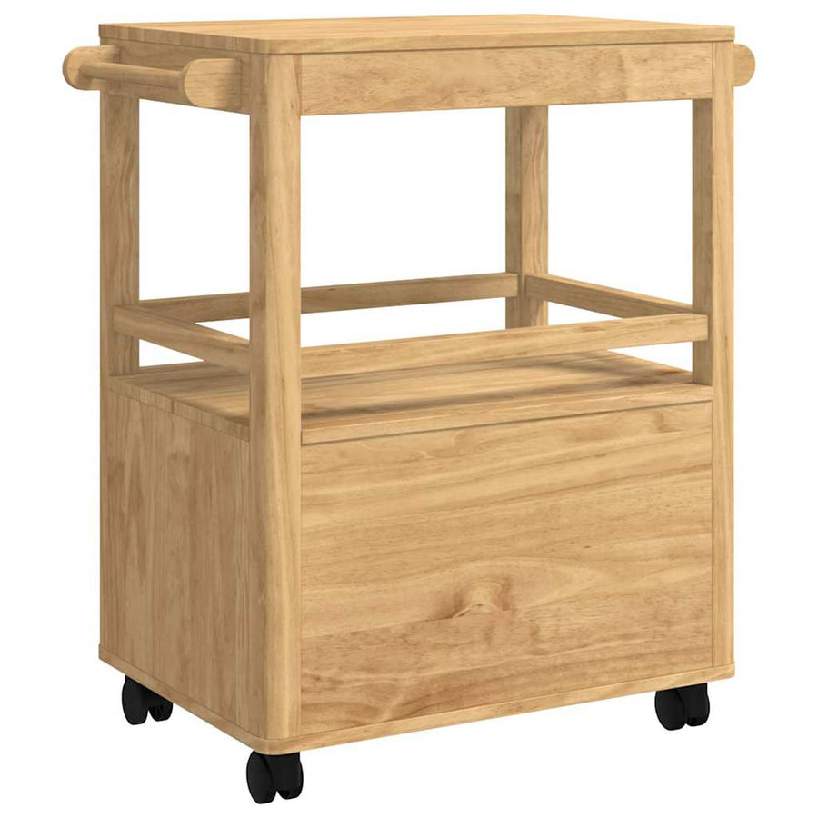 Keuken Trolley FLORO Wasbruin 72,5 x 45 x 80 cm