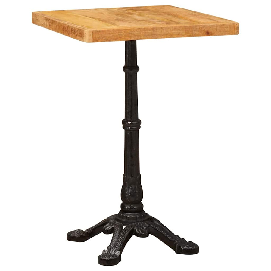 Bistrotafel Bruin 50 x 50 x 76 cm massief mangohout