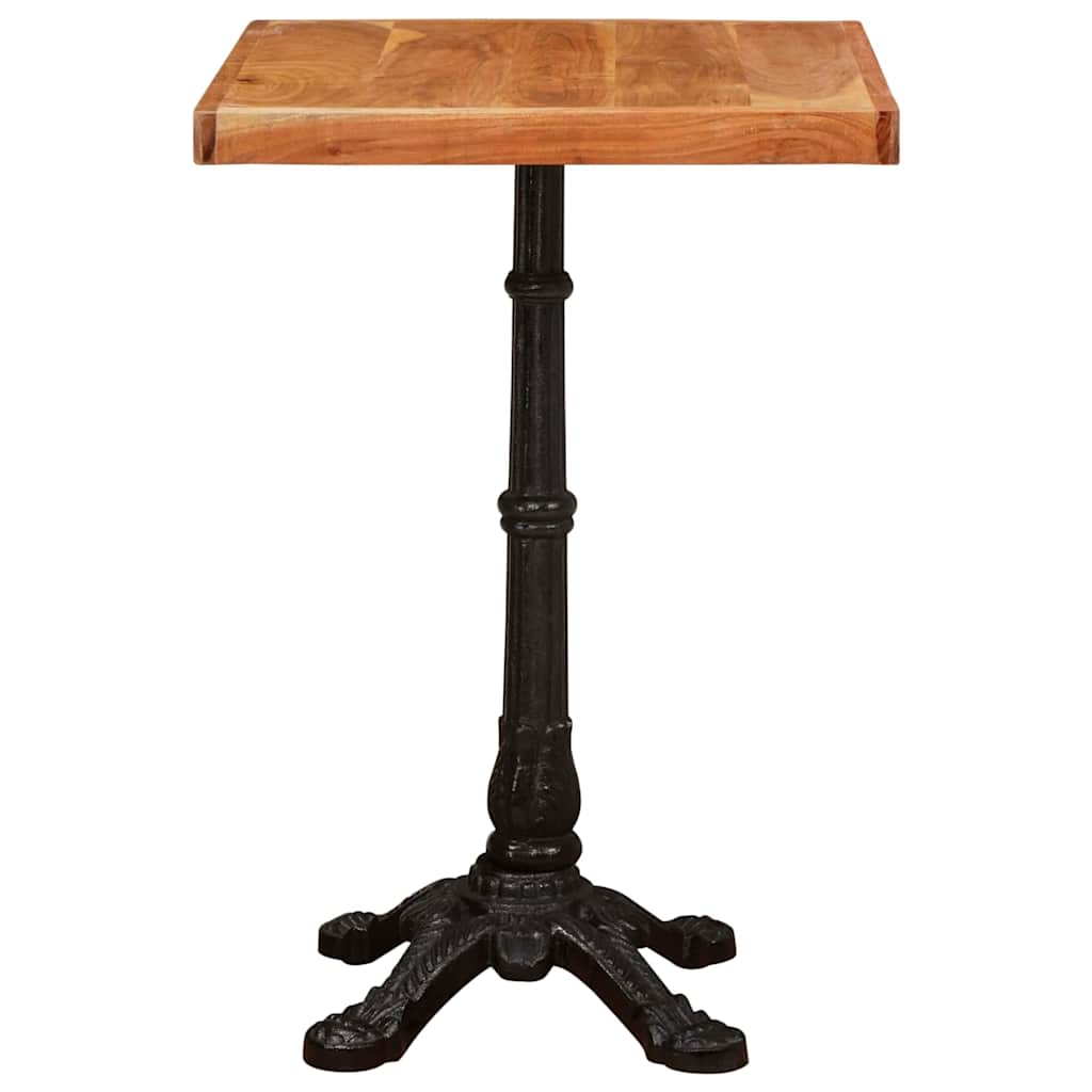 Bistrotafel Bruin 50 x 50 x 76 cm Massief acaciahout