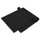Sport Towels 2 pcs Black 140 x 70 cm Polyester and polyamide