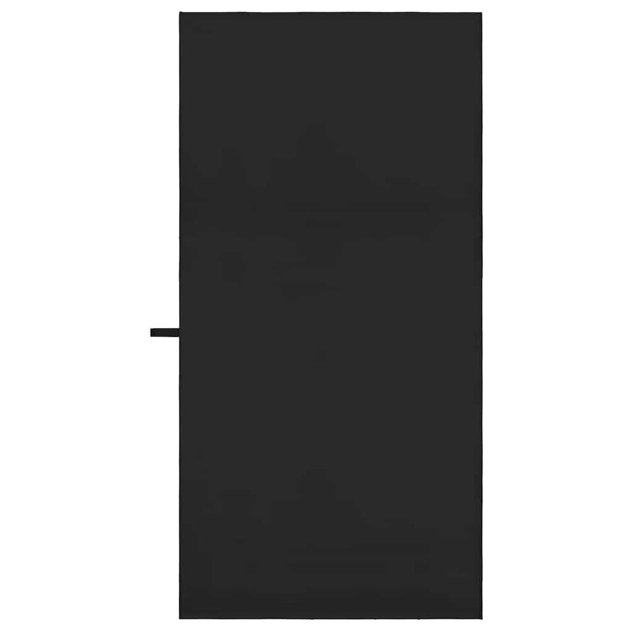 Sporthanddoeken 2 pcs Zwart 140 x 70 cm Polyester en polyamide