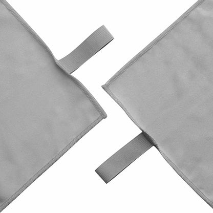 Sporthanddoeken 2 pcs Donkergrijs 50 x 30 cm