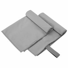 Sporthanddoeken 2 pcs Donkergrijs 50 x 30 cm