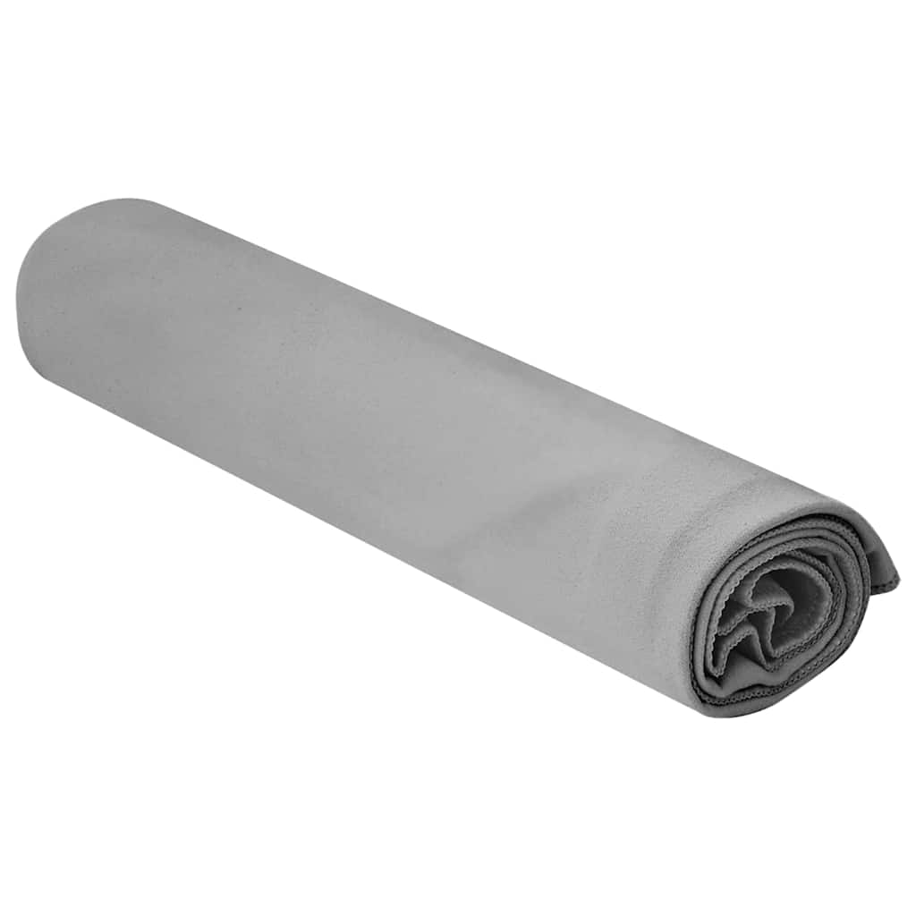 Sporthanddoeken 2 pcs Donkergrijs 100 x 50 cm