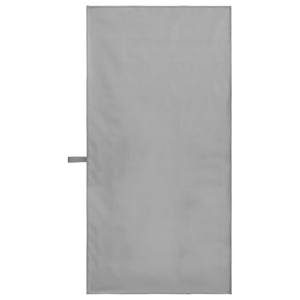 Sporthanddoeken 2 pcs Donkergrijs 100 x 50 cm