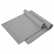 Sporthanddoeken 2 stuks 140x70 cm donkergrijs