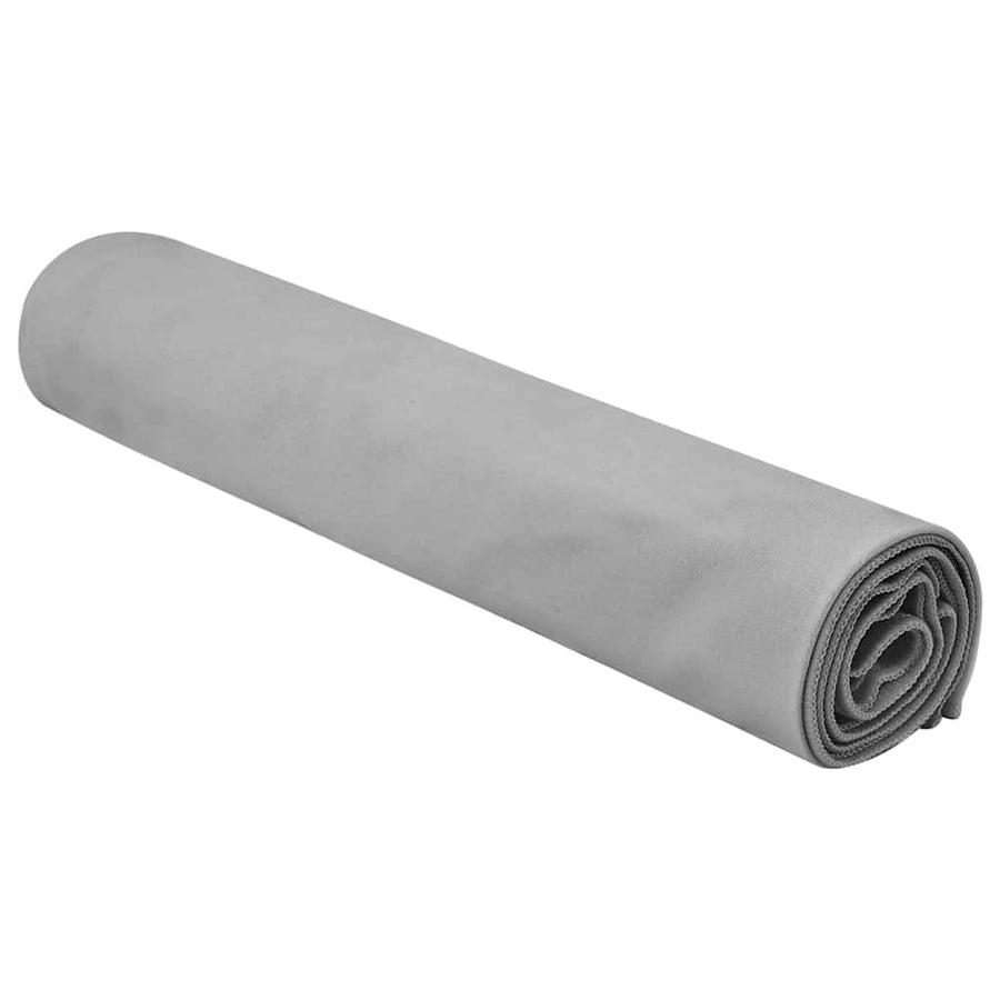 Sporthanddoeken 2 pcs Donkergrijs 140 x 70 cm