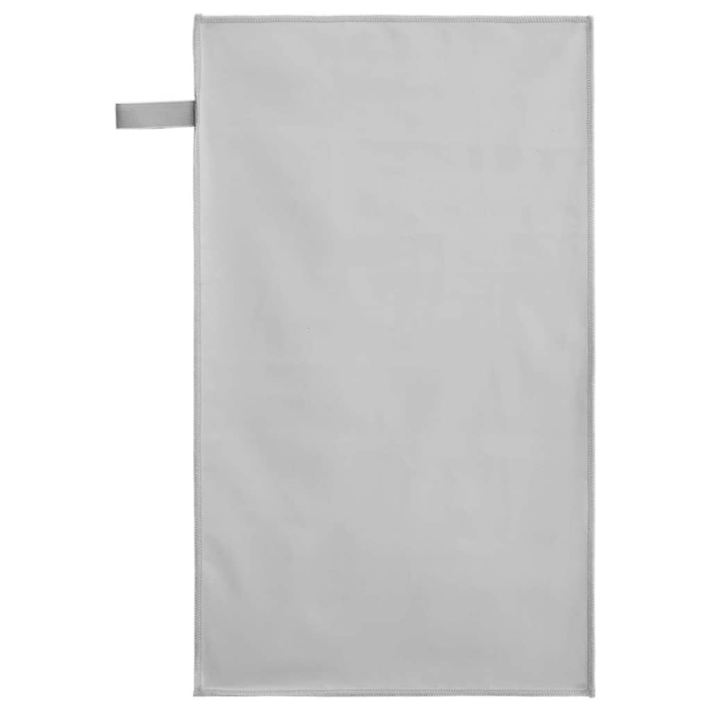 Sporthanddoeken 2 pcs Grijs 50 x 30 cm Polyester en polyamide