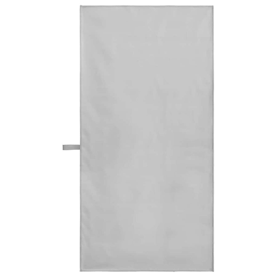 Sporthanddoeken 2 pcs Grijs 100 x 50 cm Polyester en polyamide