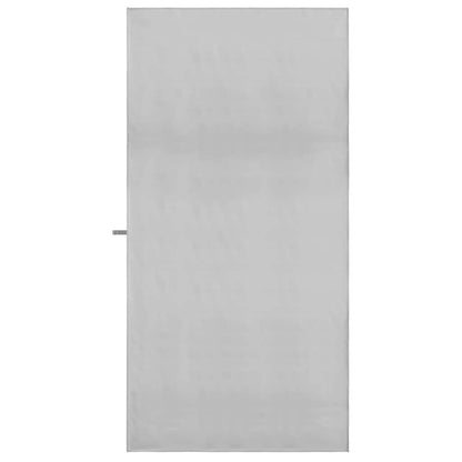 Sporthanddoeken 2 pcs Grijs 180 x 90 cm Polyester en polyamide