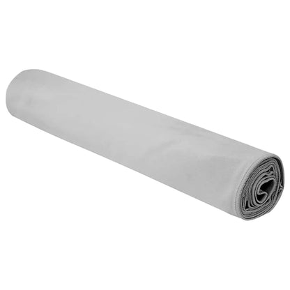 Sporthanddoeken 2 pcs Grijs 200 x 100 cm Polyester en polyamide