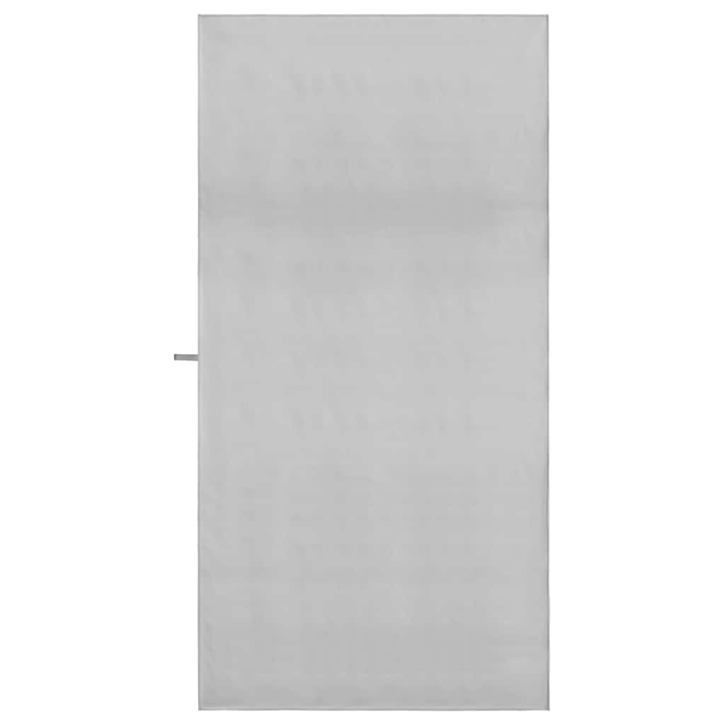 Sporthanddoeken 2 pcs Grijs 200 x 100 cm Polyester en polyamide