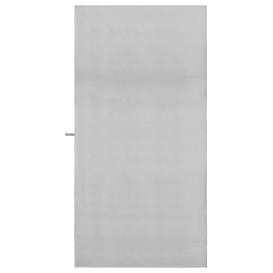 Sporthanddoeken 2 pcs Grijs 200 x 100 cm Polyester en polyamide