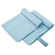 Sporthanddoeken 2 stuks blauw 50x30 cm polyester polyamide