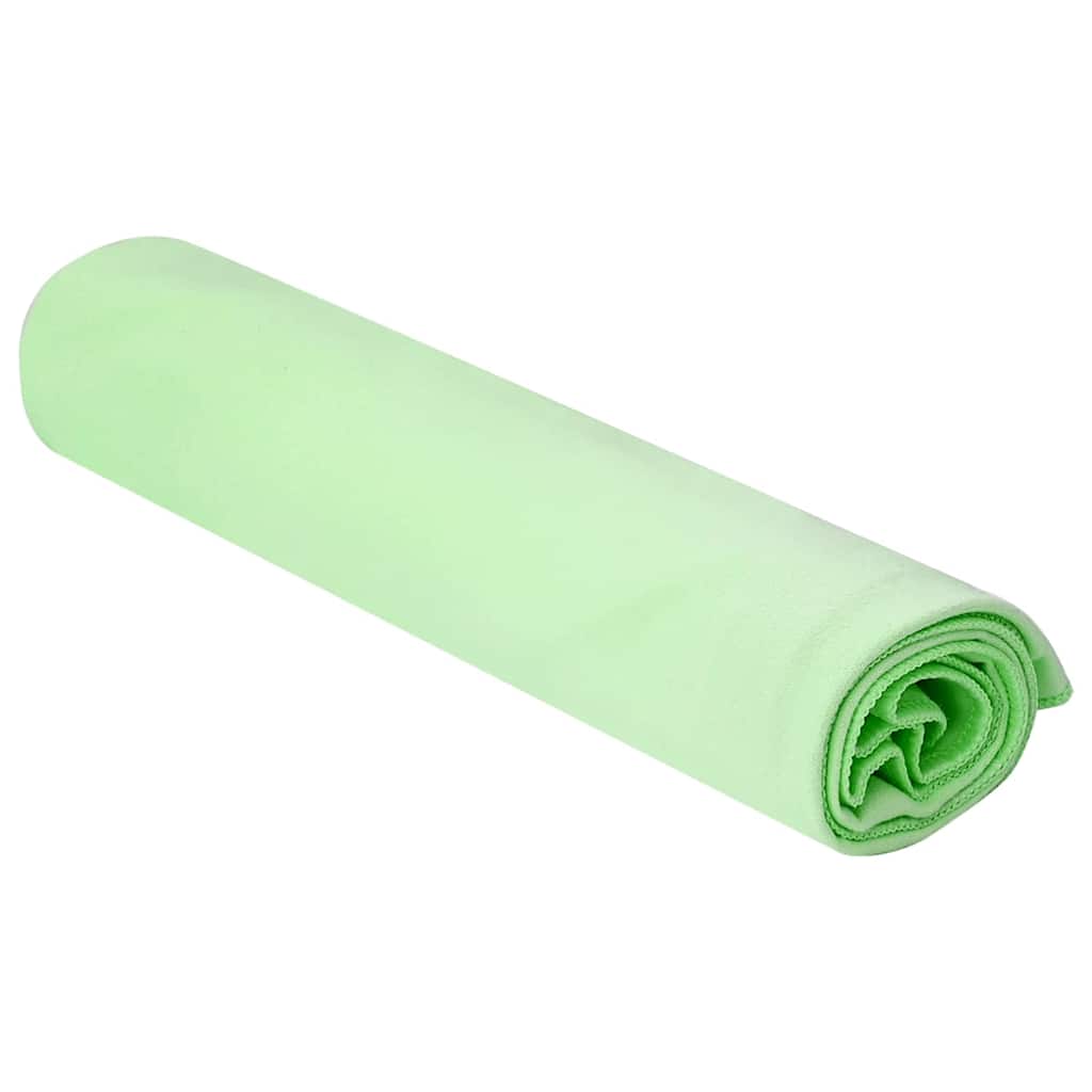 Sporthanddoeken 2 pcs Groen 100 x 50 cm Polyester en polyamide