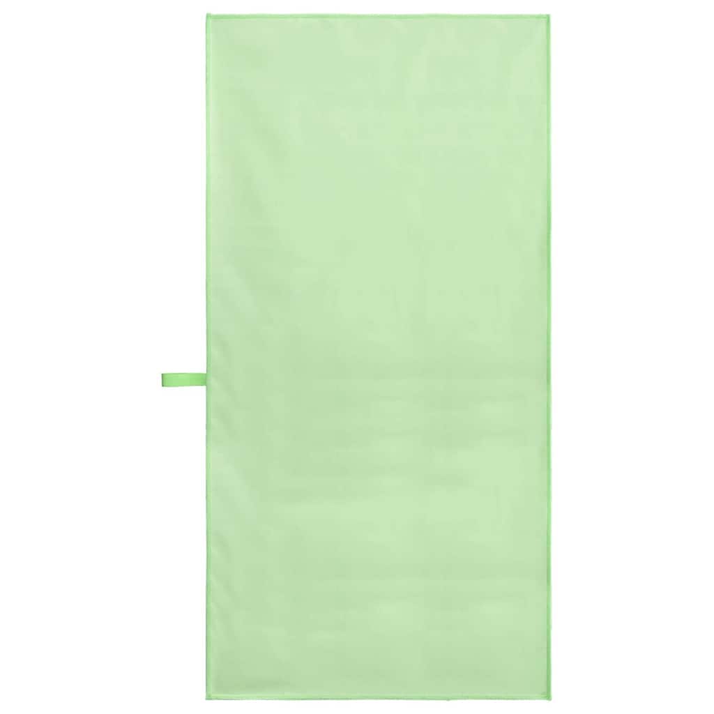 Sporthanddoeken 2 pcs Groen 100 x 50 cm Polyester en polyamide