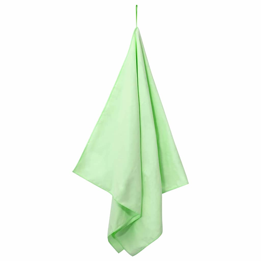 Sporthanddoeken 2 pcs Groen 140 x 70 cm Polyester en polyamide