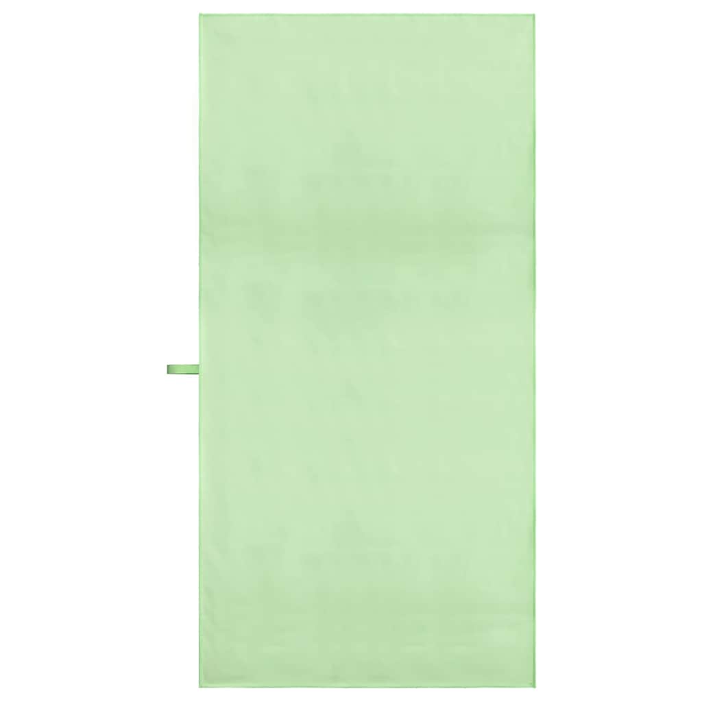 Sporthanddoeken 2 pcs Groen 140 x 70 cm Polyester en polyamide