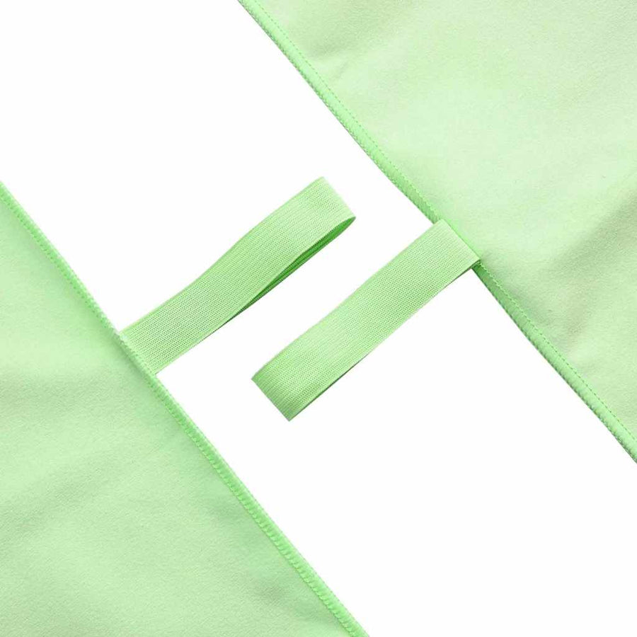 Sporthanddoeken 2 pcs Groen 180 x 90 cm Polyester en polyamide