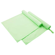 Sporthanddoeken 2 stuks groen 180x90 cm polyester polyamide
