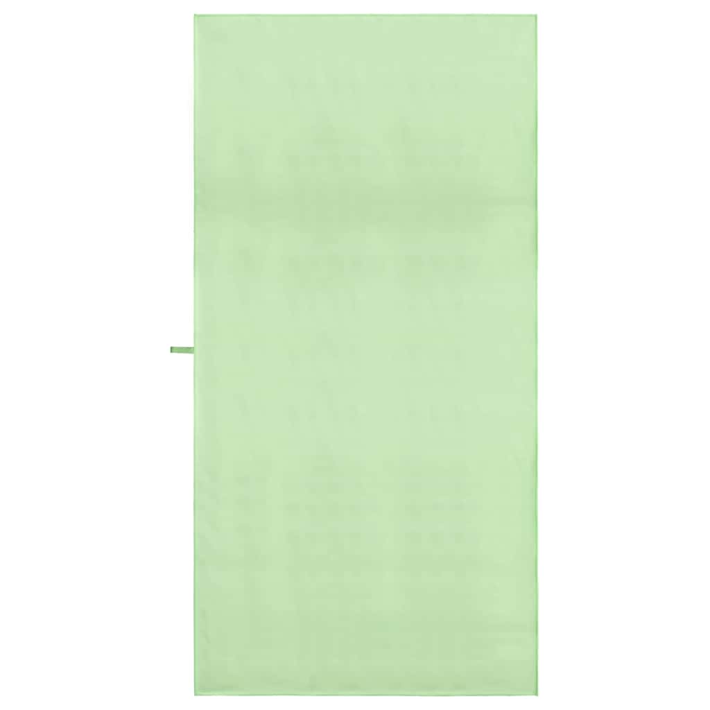 Sporthanddoeken 2 pcs Groen 200 x 100 cm Polyester en polyamide