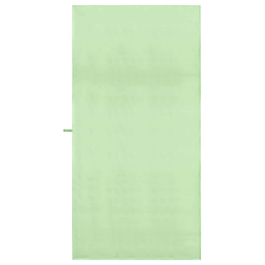 Sporthanddoeken 2 pcs Groen 200 x 100 cm Polyester en polyamide