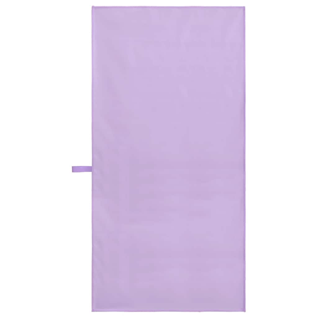 Sporthanddoeken 2 pcs Paars 100 x 50 cm Polyester en polyamide